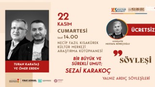 Kahramanmaraş'ta Diriliş Şairi Sezai Karakoç’un Yazın Hayatı Ele Alınacak