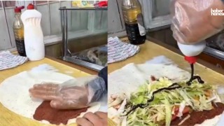 Kahramanmaraş’ta Hijyen Skandalı: Deterjan Kabından Sos!