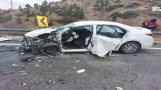 Kahramanmaraş’ta Tünel Çıkışında Kaza: 2 Yaralı