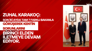 MHP Kahramanmaraş Milletvekili Zuhal Karakoç, son iki ayda tam 7 farklı bakanla görüşerek kentin sorunlarını birinci elden iletmeye devam ediyor.