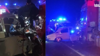 Andırın’da Otomobil ile Tır Çarpıştı: 2 Yaralı
