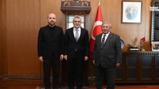 Başkan Görgel, Dünya Etnospor Konfederasyonu Başkanı Erdoğan’ı Ağırladı