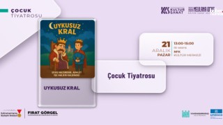 Kahramanmaraş Büyükşehir’den Miniklere Tiyatro Şöleni: “Uykusuz Kral” Sahneye Çıkıyor