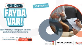 Kahramanmaraş Büyükşehir’in Gençlere Yönelik Ücretsiz Psikolojik Danışmanlık Hizmeti Devam Ediyor