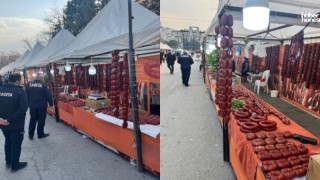 Onikişubat Belediyesi Zabıtası, tarihi geçmiş 850 kilogram sucuk ele geçirdi