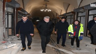 Başkan Görgel: “Tarihi Kapalı Çarşı’mızın Restorasyonu Tamamlanıyor”