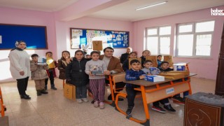 Başkan Umut Yılmaz Öğrencilerin Karne Sevincine Ortak Oldu