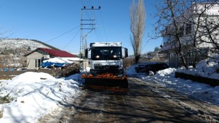 Kahramanmaraş Büyükşehir’den Kesintisiz Kar Mesaisi