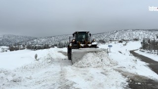 Kahramanmaraş Büyükşehir’den Nurhak’ta Kış Şartlarıyla Etkin Mücadele