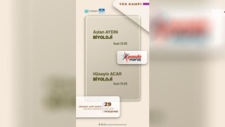 Kahramanmaraş Büyükşehir’in Ücretsiz YKS Kampı Biyoloji Dersleriyle Sürüyor
