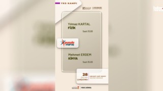 Kahramanmaraş Büyükşehir’in Ücretsiz YKS Kampı Fizik ve Kimya Dersleriyle Devam Ediyor