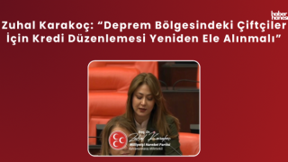 Zuhal Karakoç: “Deprem Bölgesindeki Çiftçiler İçin Kredi Düzenlemesi Yeniden Ele Alınmalı”