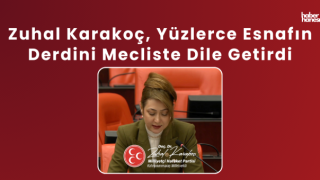 Zuhal Karakoç, Yüzlerce Esnafın Derdini Mecliste Dile Getirdi