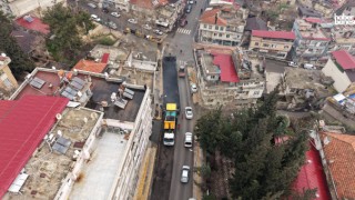 Kahramanmaraş Büyükşehir’den Asfalt Atağı: Şehit Ali Çuhadar Caddesi Modern Görünüme Kavuşuyor