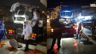Kahramanmaraş Büyükşehir’den Sağanak Yağışa Karşı Yoğun Mesai