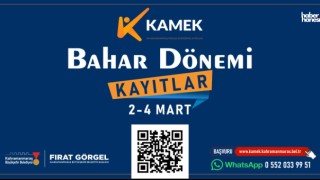 KAMEK’te Bahar Dönemi Başlıyor!