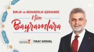 Başkan Fırat Görgel: “Ramazan Bayramı’mız Kutlu Olsun”