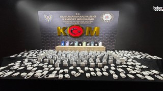 Kahramanmaraş’ta Kaçak Telefon ve 11 Bin 400 Makaron Ele Geçirildi