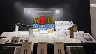 Kahramanmaraş’ta Kaçakçılık ve Uyuşturucu Operasyonu: Binlerce Ürün Ele Geçirildi