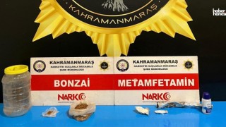 Kahramanmaraş’ta Uyuşturucu Operasyonu: Metamfetamin ve Bonzai Ele Geçirildi