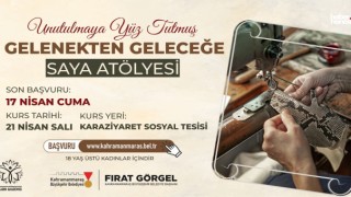 Geleneksel Sayacılık, Kahramanmaraş Büyükşehir’in Atölyesinde Yeniden Canlanıyor
