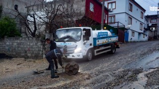 Kahramanmaraş Büyükşehir’den Yağış Sonrası Arterlere Anında Müdahale