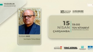 Kahramanmaraş’ta Edebiyat Söyleşisi: Duran Boz Okurlarla Buluşuyor