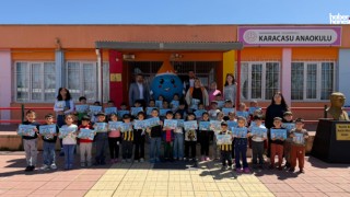 Kahramanmaraş’ta Minikler Su Tasarrufunu Oyunlarla Öğreniyor