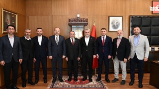 Başkan Görgel, Cumhurbaşkanı Başdanışmanı İsrafil Kışla’yı Ağırladı
