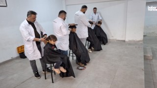 Şehitkamil Belediyesi’nden Çocuklara Bayram Tıraşı Sürprizi