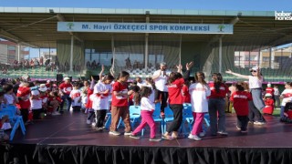 Şehitkamil’de Spor Şenliği Çocukların Neşesiyle Renklendi