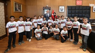 Başkan Görgel Minik Misafirlerini Ağırladı: Çocuklar Taleplerini Doğrudan İletti