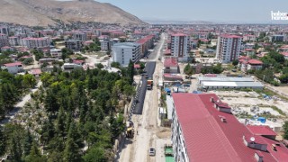 Elbistan Hacı Esat Efendi Caddesi Büyükşehir’le Modern Görünüme Kavuşuyor