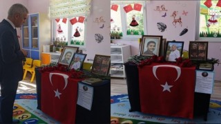 Kahramanmaraş'ta Hayatını Kaybeden Öğretmen ve Çocukları Görev Yaptığı Okulda Anıldı