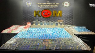 Kahramanmaraş’ta Üç Ayrı Operasyonda Rekor Miktarda Kaçak Sigara Ele Geçirildi