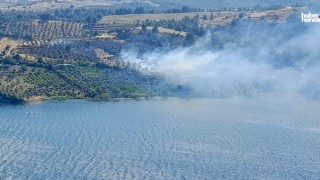 Kahramanmaraş’ta Ziraat Yangını Havadan Müdahaleyle Söndürüldü