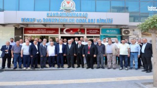 KMTSO’dan KMESOB Başkanı Ahmet Kuybu’ya Hayırlı Olsun Ziyareti