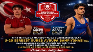 Kahramanmaraş Büyükşehir’in Genç Pehlivanları Avrupa Şampiyonası’nda