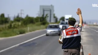 Kahramanmaraş'ta Jandarma Havalandı! TAG Otoyolu'nda Sıkı Trafik Denetimi