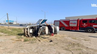 Kahramanmaraş'ta Korku Dolu Anlar! Takla Atan Otomobilde 2 Yaralı