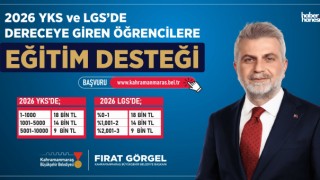 Kahramanmaraş Büyükşehir’den LGS ve YKS’de Dereceye Giren Öğrencilere Eğitim Desteği