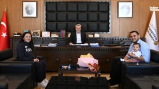 Başkan Görgel, Kahramanmaraşlı Milli Şampiyon Atıcı Safiye Temizdemir’i Ağırladı