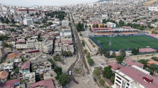 Kahramanmaraş Büyükşehir, Bayazıtlı Bulvarı’nda Kapsamlı Dönüşüm Başlattı