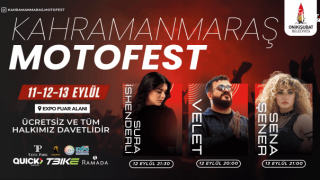 Kahramanmaraş MOTOFEST 2026 için geri sayım başladı: Ünlü isimler sahne alacak