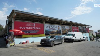 Kahramanmaraş'ta Sosyete Pazarı Yeni Yerinde Hizmet Vermeye Başladı