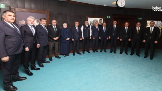 AK Parti Kahramanmaraş Heyetinden İçişleri Bakanı Çiftçi’ye Ziyaret