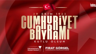 Başkan Görgel: “Cumhuriyet Bayramı’mız Kutlu Olsun”
