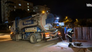 KASKİ’den Sağanak Yağışlar Öncesi Sahada Yoğun Mesai