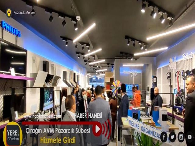 Çırağın Alışveriş Merkezi Pazarcık Şubesi Hizmete Girdi