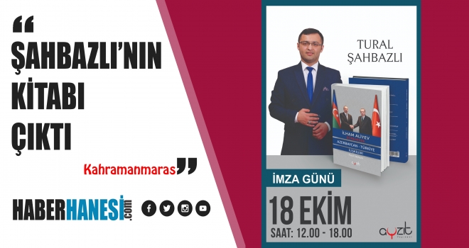 Ksü'nün Azeri Öğrencisi Şahbazlı'nın Kitabı Çıktı